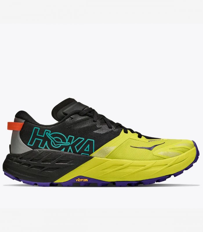 Compra online Zapatillas Hoka Speedgoat 7 Hombre Black Citrus en oferta al mejor precio