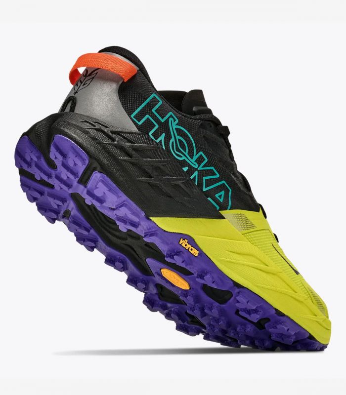 Compra online Zapatillas Hoka Speedgoat 7 Hombre Black Citrus en oferta al mejor precio