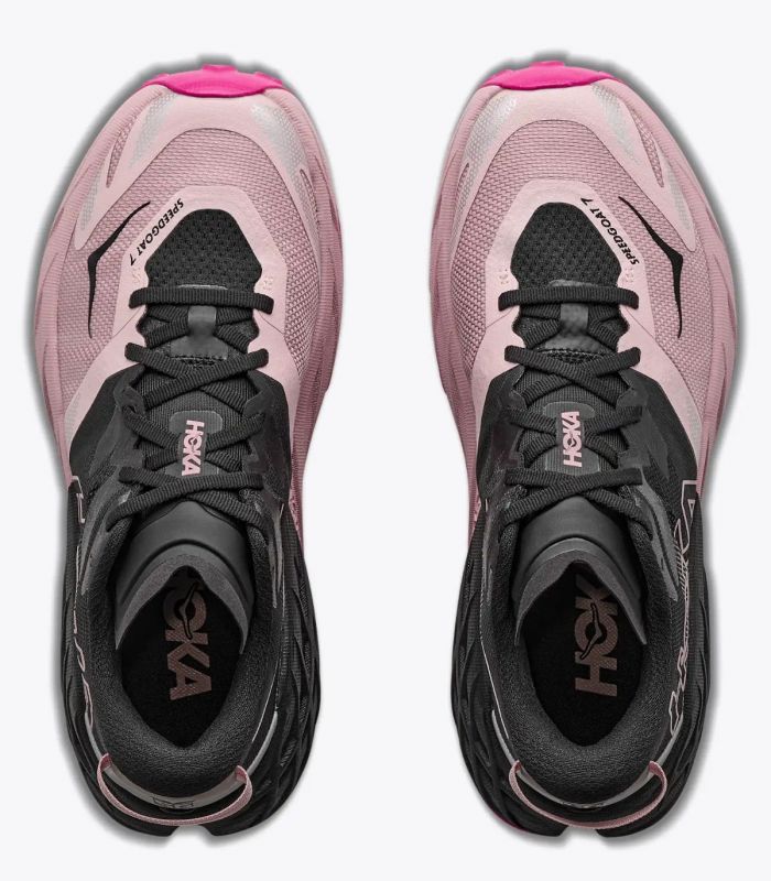 Compra online Zapatillas Hoka Speedgoat 7 Mujer Black Pink Opal en oferta al mejor precio