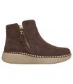 Compra online Botines Skechers Relaxed Fit: Wilshire Blvd - Weekend Crush Mujer Chocolate en oferta al mejor precio