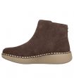 Compra online Botines Skechers Relaxed Fit: Wilshire Blvd - Weekend Crush Mujer Chocolate en oferta al mejor precio