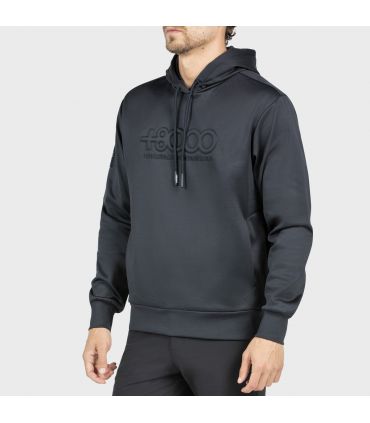 Sudadera +8000 Absol 005 Hombre Negro