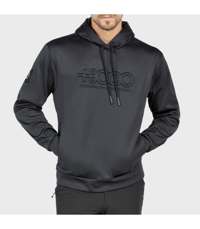 Compra online Sudadera +8000 Absol 005 Hombre Negro en oferta al mejor precio