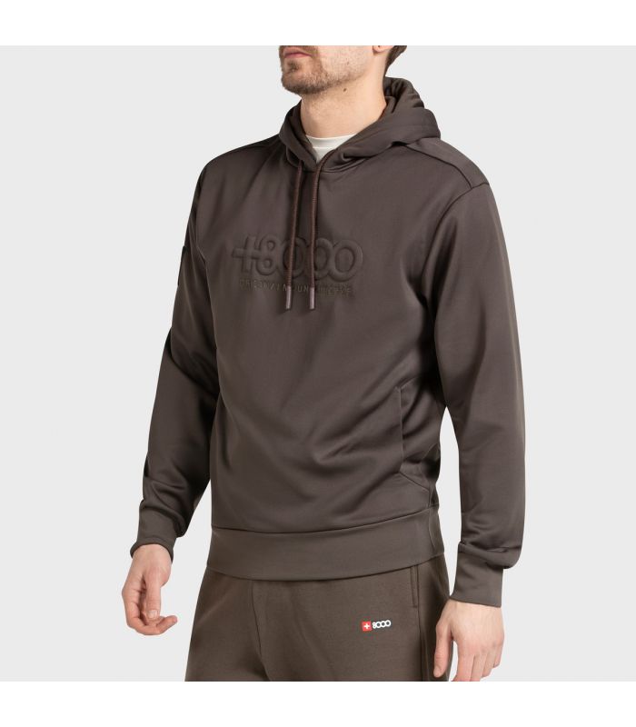 Compra online Sudadera +8000 Absol 622 Hombre Tabaco en oferta al mejor precio