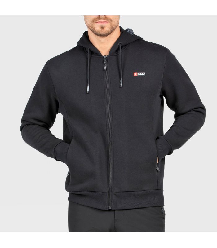 Compra online Sudadera +8000 Almaz 005 Hombre Negro en oferta al mejor precio
