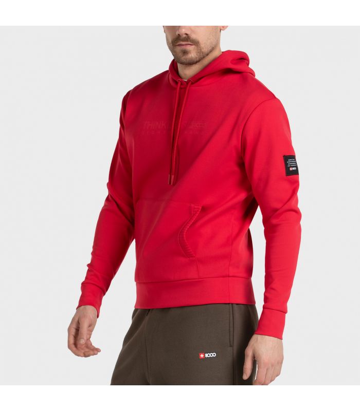 Compra online Sudadera +8000 Arcone 069 Hombre Cereza en oferta al mejor precio