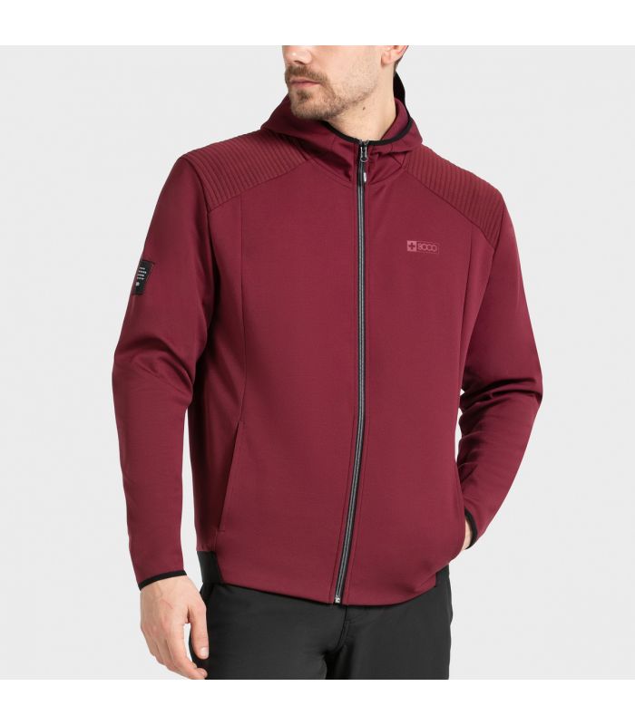 Compra online Sudadera +8000 Asved 028 Hombre Granate en oferta al mejor precio