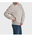 Compra online Sudadera +8000 Beas 077 Mujer Crudo en oferta al mejor precio