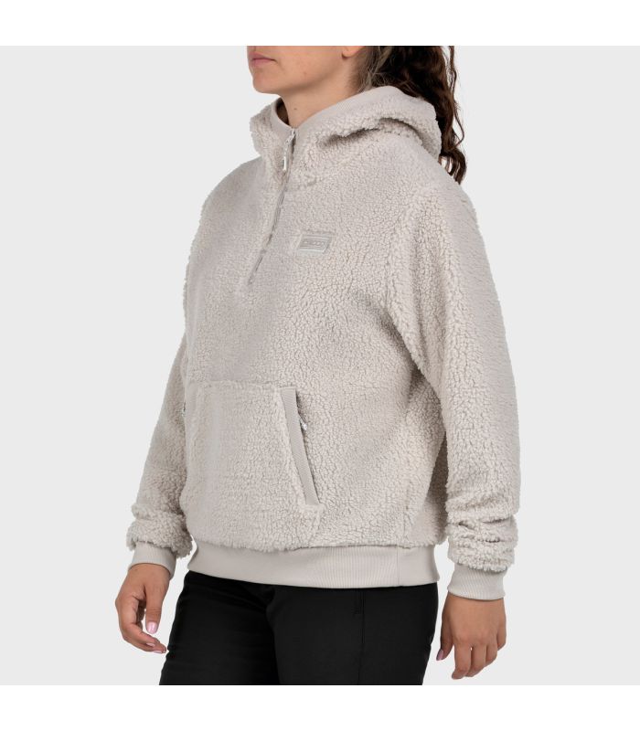 Compra online Sudadera +8000 Bernesa 077 Mujer Crudo en oferta al mejor precio