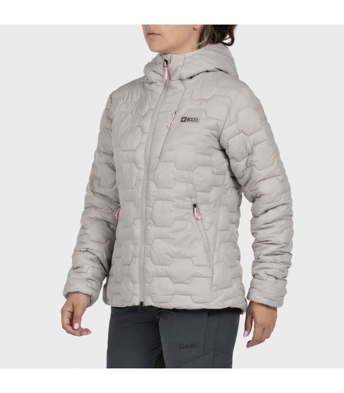Compra online Chaqueta +8000 Menia 050 Mujer Beige en oferta al mejor precio