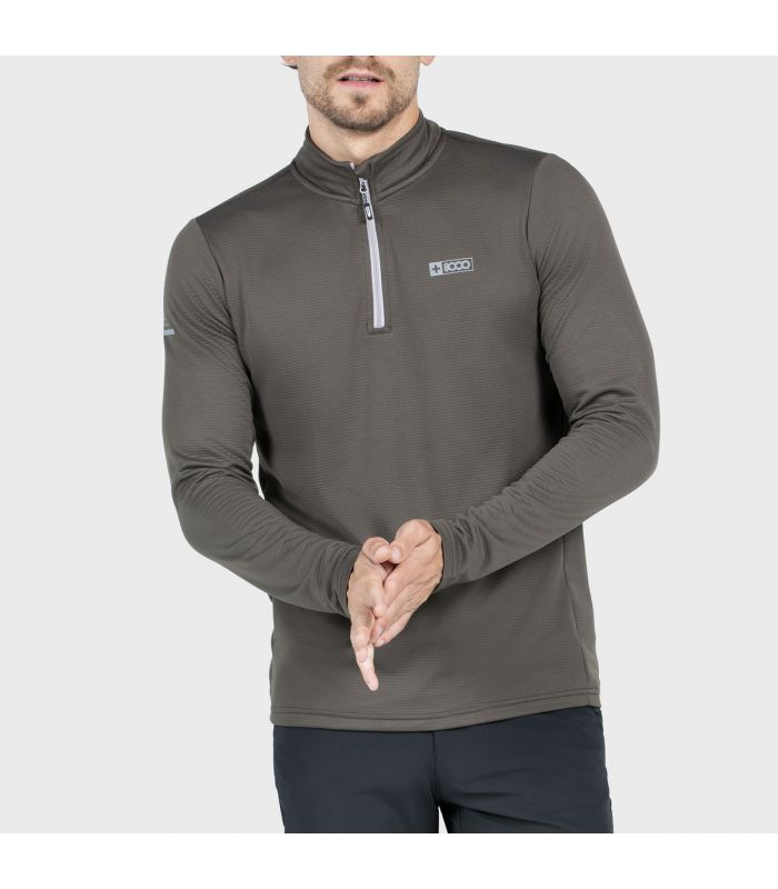 Compra online Camiseta +8000 Montemol 622 Hombre Tabaco en oferta al mejor precio