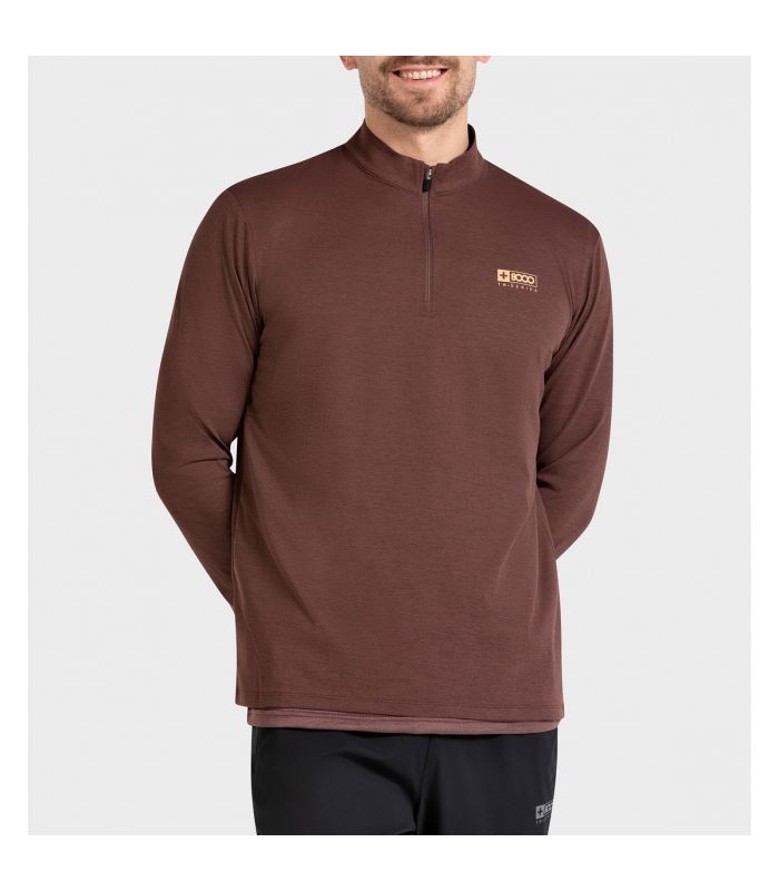 Compra online Camiseta +8000 Sandre 620 Hombre Chocolate en oferta al mejor precio