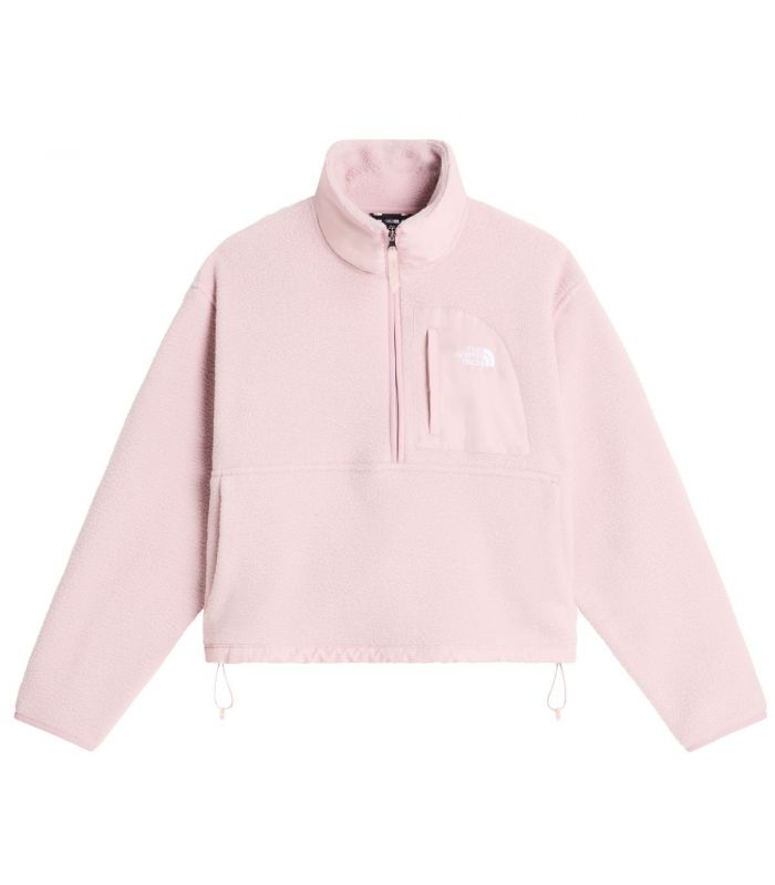Compra online Chaqueta polar con media cremallera The North Face Yumiori Off-Peak Mujer Metal Pink en oferta al mejor precio
