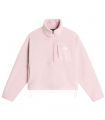 Compra online Chaqueta polar con media cremallera The North Face Yumiori Off-Peak Mujer Metal Pink en oferta al mejor precio