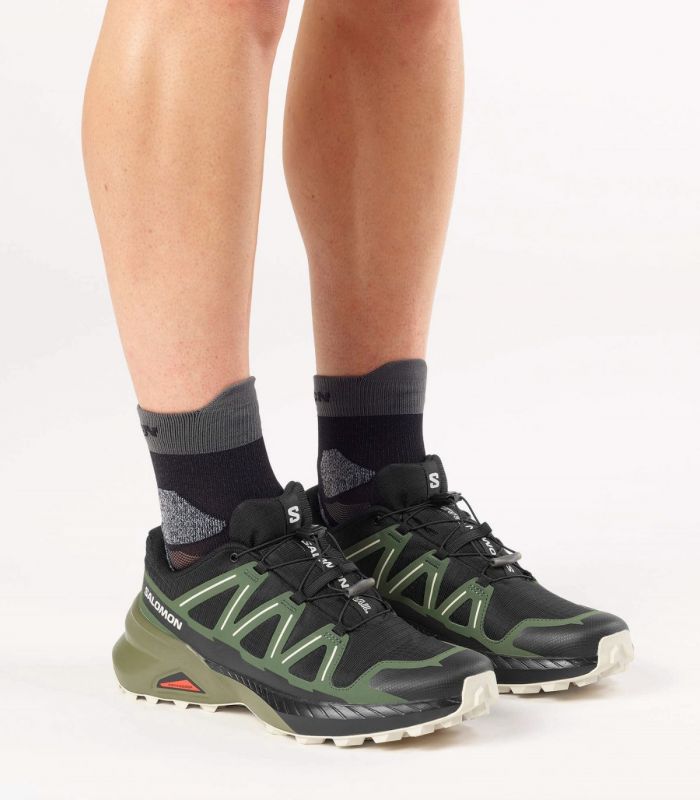 Compra online Zapatillas Salomon Speedcross Peak Hombre Black Forest en oferta al mejor precio