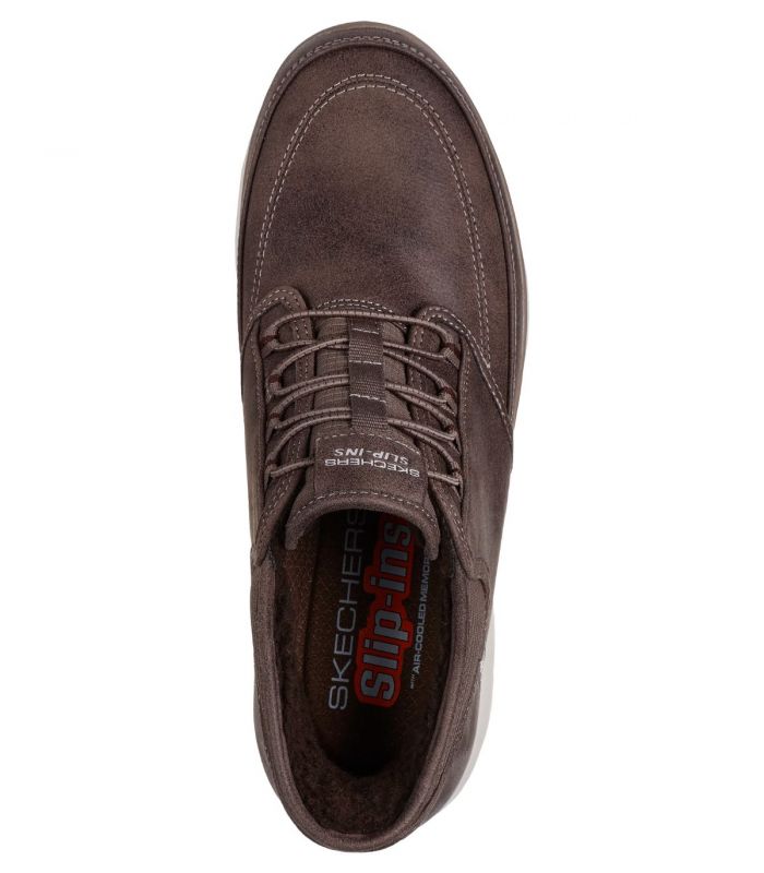 Compra online Zapatillas Skechers Skechers Slip-ins: Summits - Siegul Hombre Chocolate en oferta al mejor precio