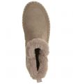 Compra online Botines Skechers Relaxed Fit: Wilshire Blvd - Fresh Zip Mujer Taupe en oferta al mejor precio