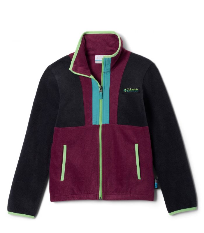 Compra online Forro Polar Columbia Back Bowl™ II FZ Niños Black Marionberry en oferta al mejor precio