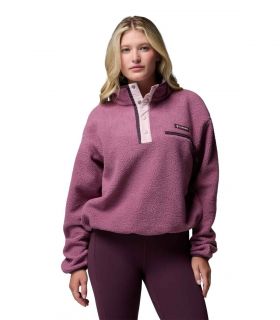 Forro polar Columbia Helvetia II Cropped Mujer Antique Mauve