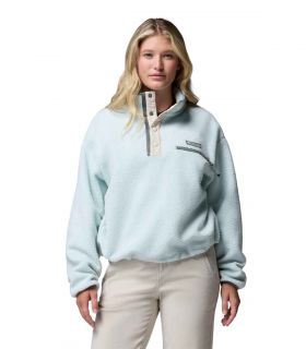 Forro polar Columbia Helvetia II Cropped Mujer Tea Light