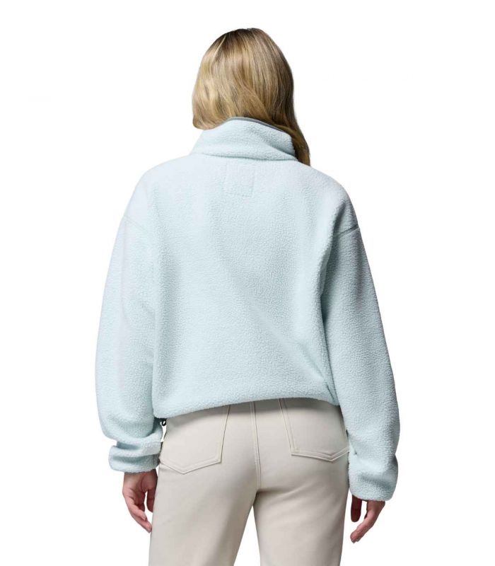 Compra online Forro polar Columbia Helvetia II Cropped Mujer Tea Light en oferta al mejor precio