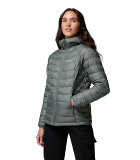 Chaqueta Columbia Powder Lite II Hooded Mujer Sedona Sage