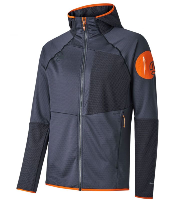 Compra online Chaqueta Ternua Ragger Hood Hombre Gris en oferta al mejor precio