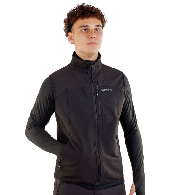 Compra online Chaleco Sphere Pro Gunter Hombre Negro Gris en oferta al mejor precio