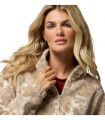 Compra online Polar Columbia Timber Meadow™ MTR Printed HZ Mujer Dark Stone en oferta al mejor precio