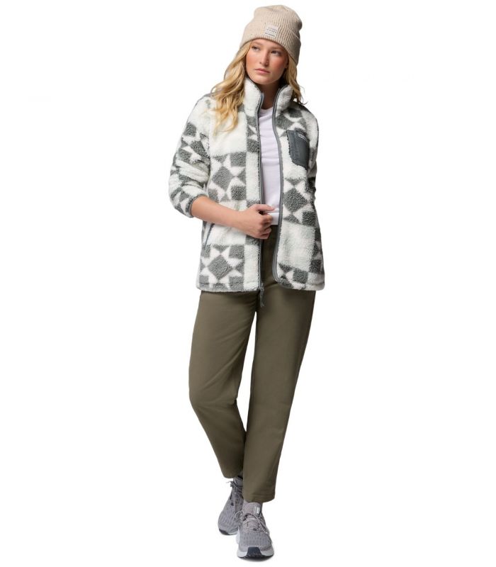 Compra online Chaqueta Columbia West Bend™ Print Full Zip II Mujer Tea Light en oferta al mejor precio