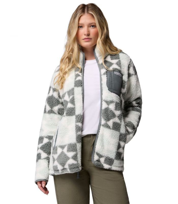 Compra online Chaqueta Columbia West Bend™ Print Full Zip II Mujer Tea Light en oferta al mejor precio
