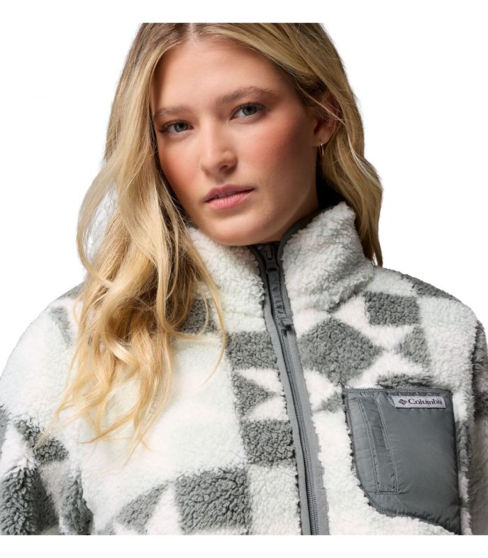 Compra online Chaqueta Columbia West Bend™ Print Full Zip II Mujer Tea Light en oferta al mejor precio