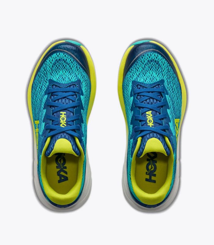 Compra online Zapatillas Hoka Rincon 4 Big Kids Niños Electic Aqua en oferta al mejor precio