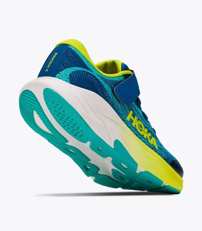 Compra online Zapatillas Hoka Rincon 4 Little Kids Niños Electric Aqua en oferta al mejor precio