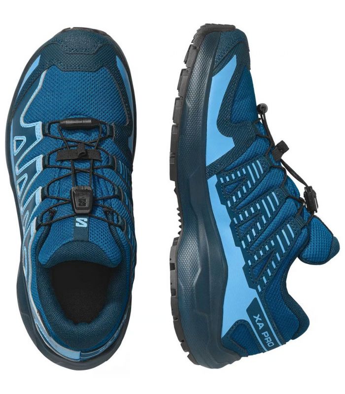 Compra online Zapatillas Salomon Xa Pro wp J Niños Mykono Blue en oferta al mejor precio