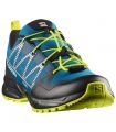 Compra online Zapatillas Salomon Outscape WP J Niños Mikonos Blue Black en oferta al mejor precio