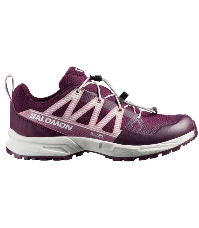 Compra online Zapatillas Salomon Outscape WP J Niños Winter Bloom Dawn pink en oferta al mejor precio