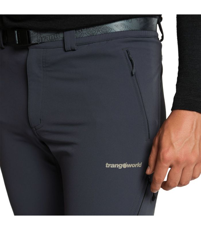 Compra online Pantalones Trangoworld Rovek V02 Hombre Ebony Caviar en oferta al mejor precio