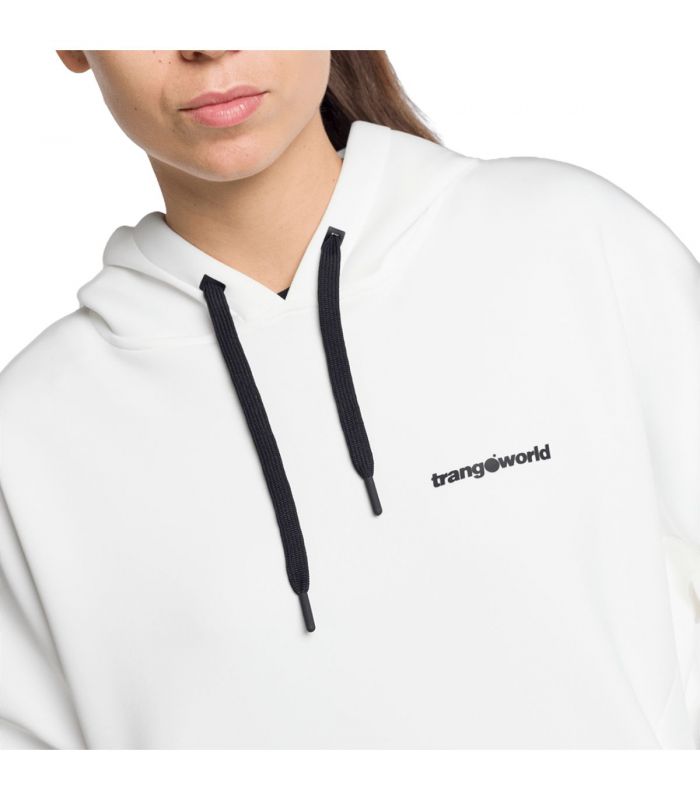 Compra online Sudadera Trangoworld Sabine Mujer White en oferta al mejor precio