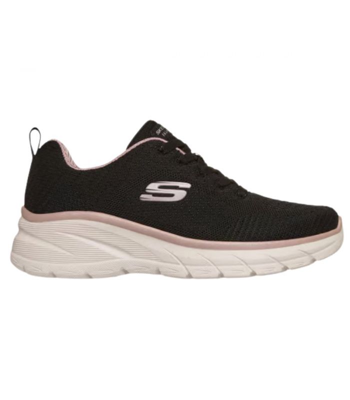 Compra online Zapatillas Skechers Fashion Fit 2.0 - Moonlight Glow Mujer Negro Rosa en oferta al mejor precio