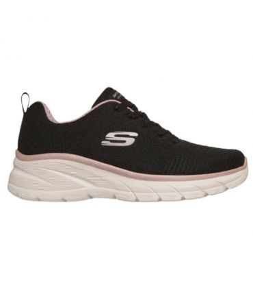 Zapatillas Skechers Fashion Fit 2.0 - Moonlight Glow Mujer Negro Rosa
