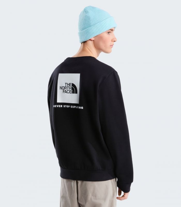 Compra online Sudadera The North Face Evolution Box Nse Regular Crew Hombre TNF Black en oferta al mejor precio