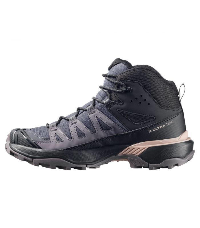Compra online Botas Salomon X Ultra 360 Mid Gtx Mujer Morado Iron Escalibur en oferta al mejor precio