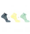 Compra online Calcetines Salomon Everyday Ankle 3 Pack Yellow See Stormy en oferta al mejor precio