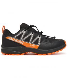 Zapatillas Salomon Outscape WP J Niños Black Asphalt Dragon Fire
