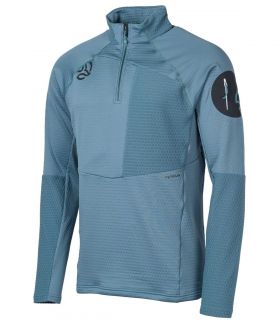Camiseta Ternua Ragger 1/2 Zip Hombre Arctic