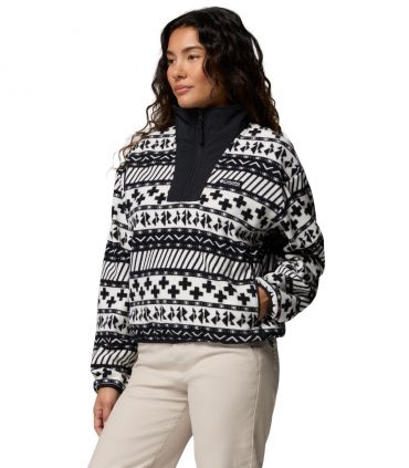 Forro Polar Columbia Sequoia Grove Printed II HZ Mujer Black Wizard