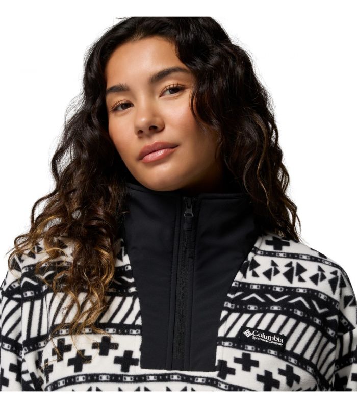 Compra online Forro Polar Columbia Sequoia Grove Printed II HZ Mujer Black Wizard en oferta al mejor precio
