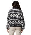 Compra online Forro Polar Columbia Sequoia Grove Printed II HZ Mujer Black Wizard en oferta al mejor precio