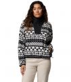 Compra online Forro Polar Columbia Sequoia Grove Printed II HZ Mujer Black Wizard en oferta al mejor precio